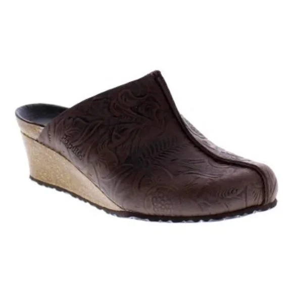 Birkenstock Papillio Dolores Clog new in box - embossed Brown- 026163 - Picture 1 of 1